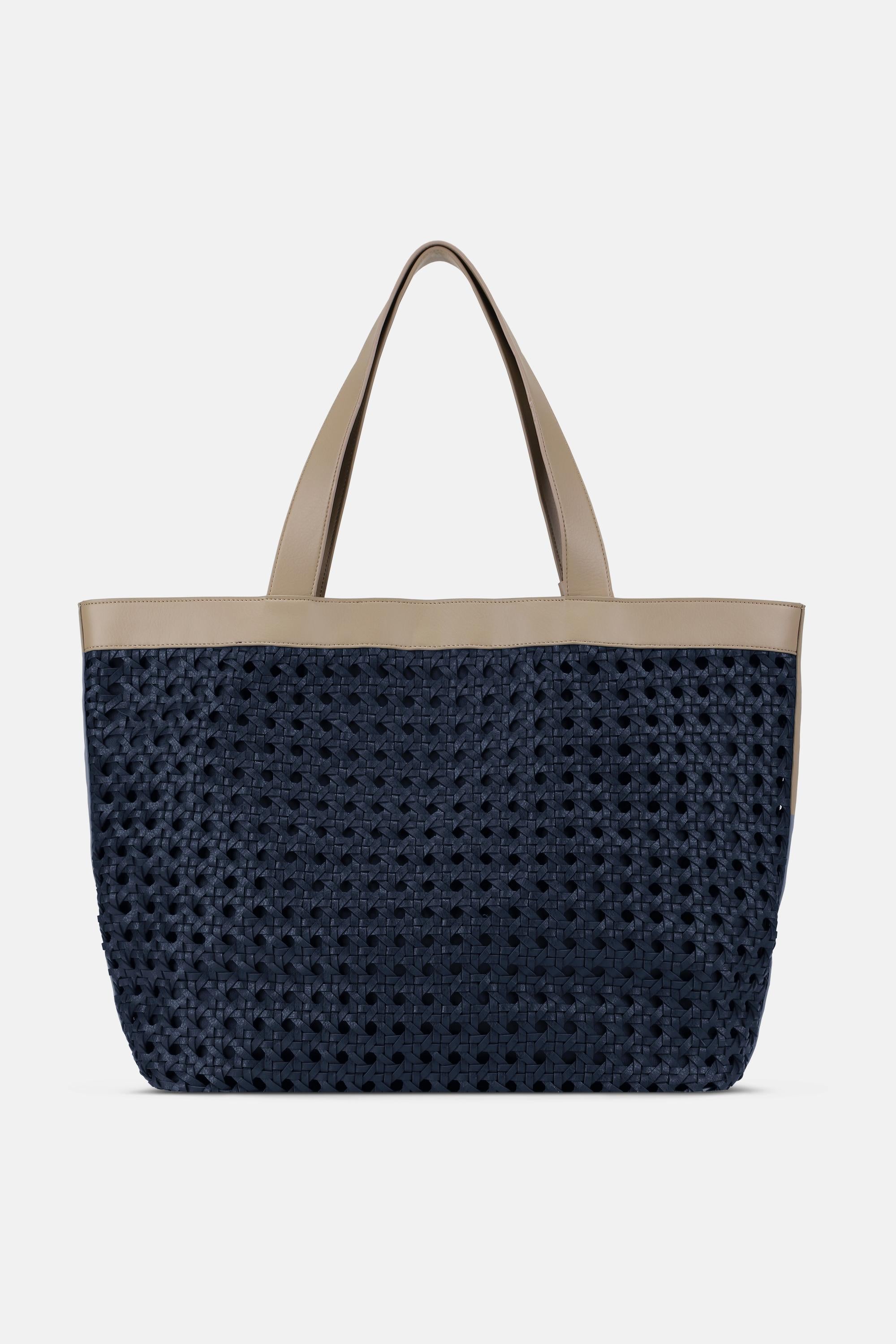 Stor Strandtaske - Dark Indigo Sand Pile